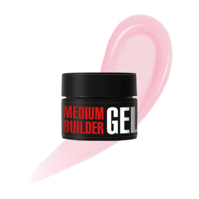 Medium Builder Gel 07, 30 g (shade: Milky Pink) - Kodi Professional