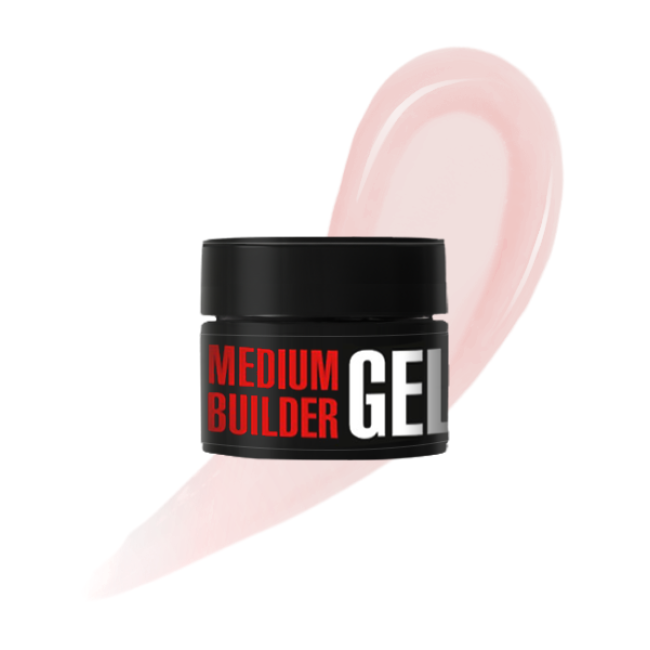 Medium Builder Gel 13, 30 g (shade: Milky Beige) - Kodi Professional