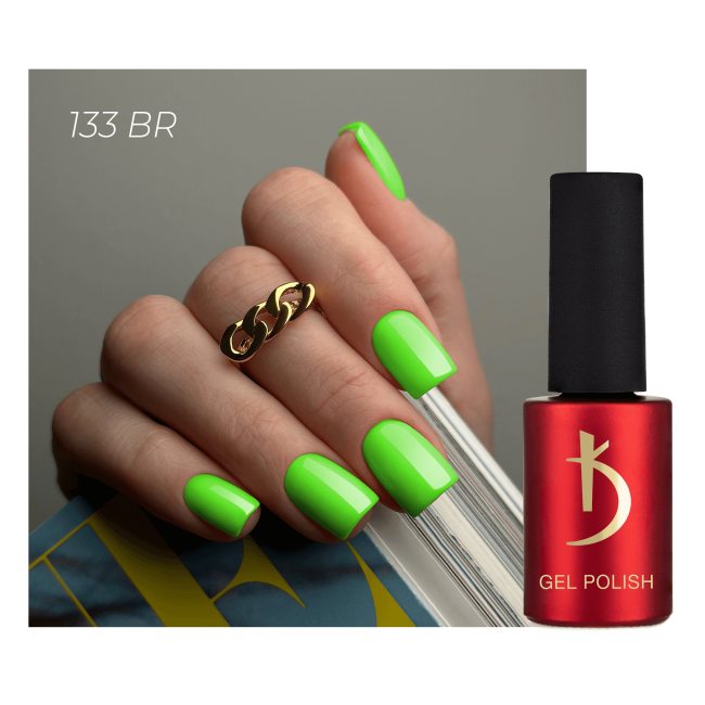Gel polish № 133 BR, 7 ml - Kodi Professional