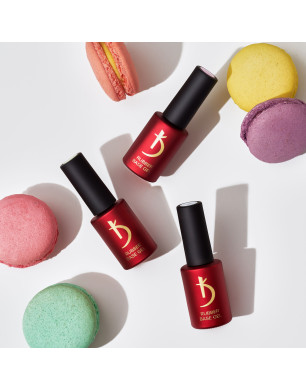 Color Rubber Base Gel, Vanilla, 7 ml