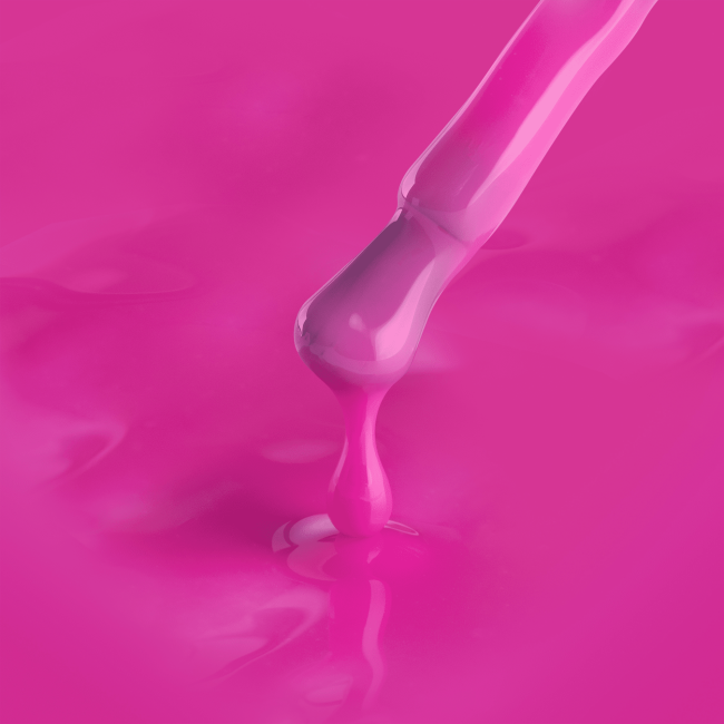Color Rubber Base Gel, Dragon Fruit, 7 ml - Kodi Professional