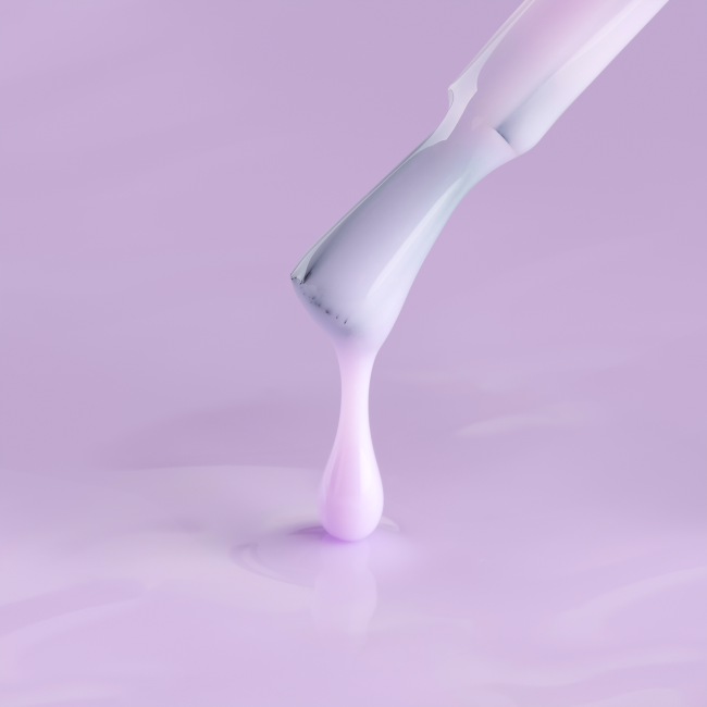 Color Rubber Base Gel, Pastel 08, 8ml - Kodi Professional