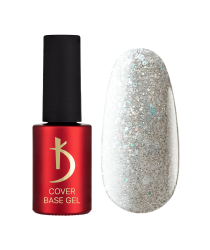 Reflective base coat for gel polish Crystal Drops 01, 7 ml