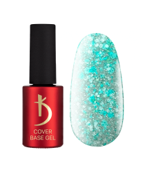 Reflective base coat for gel polish Crystal Drops 12, 7 ml
