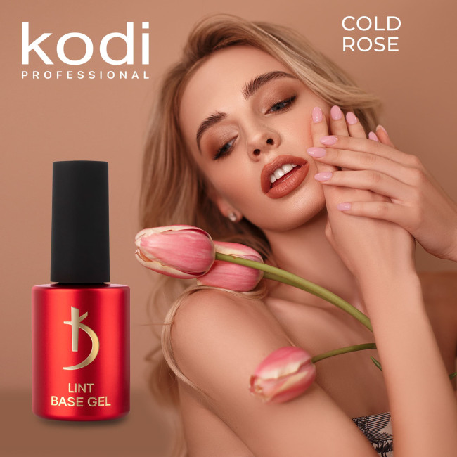 Lint base gel "Cold Rose", 12 ml - Kodi Professional