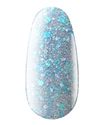Reflective base coat for gel polish Crystal Drops 11, 7 ml