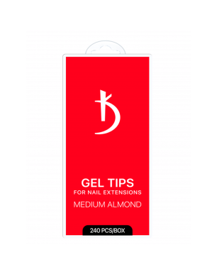 Gel Tips for Extensions MEDIUM ALMOND (240 pcs/pack)