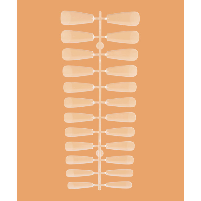 Embouts en gel pour extensions MATTE BALLERINA (240 pièces/paquet) - Kodi Professional