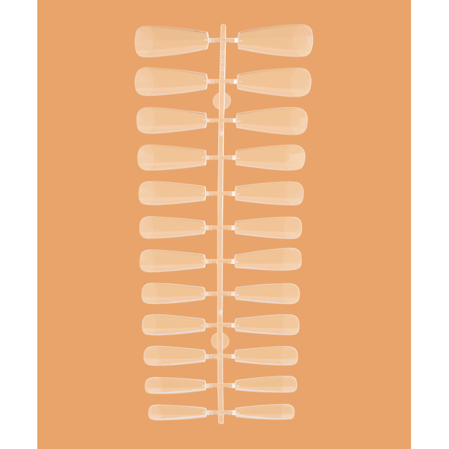 Gel Tips for Extensions MEDIUM BALLERINA (240 pcs/pack) - Kodi Professional