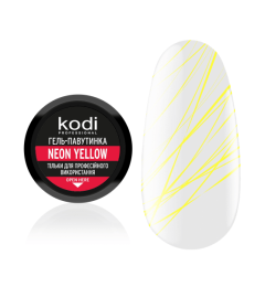 Gel araignée pour ongles Kodi Professional Jaune Néon, 4 ml