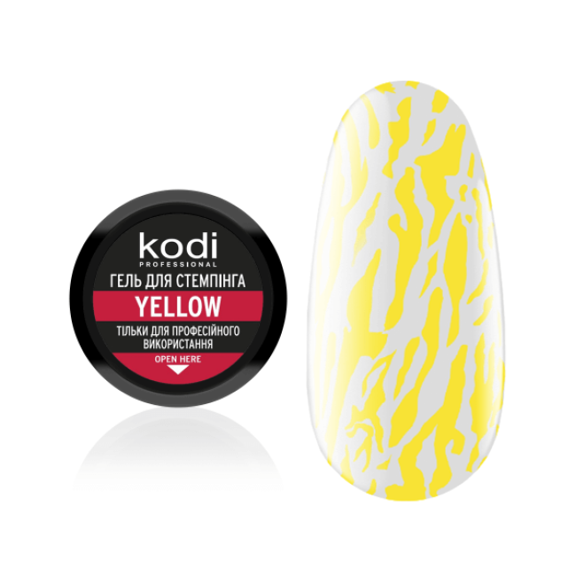 Gel de tamponnage jaune, 4 ml - Kodi Professional