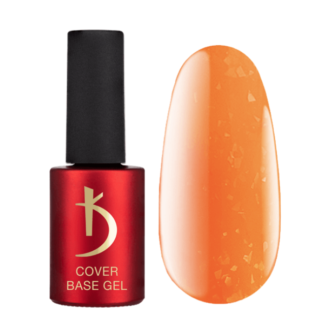Cover Base Gel Neon Flake № 02, 7 ml - Kodi Professional