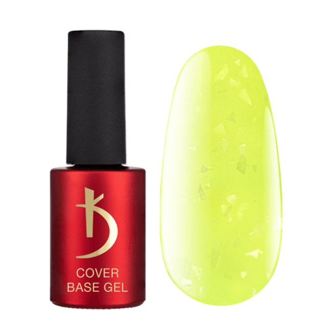 Cover Base Gel Neon Flake № 03, 7 ml  - Kodi Professional