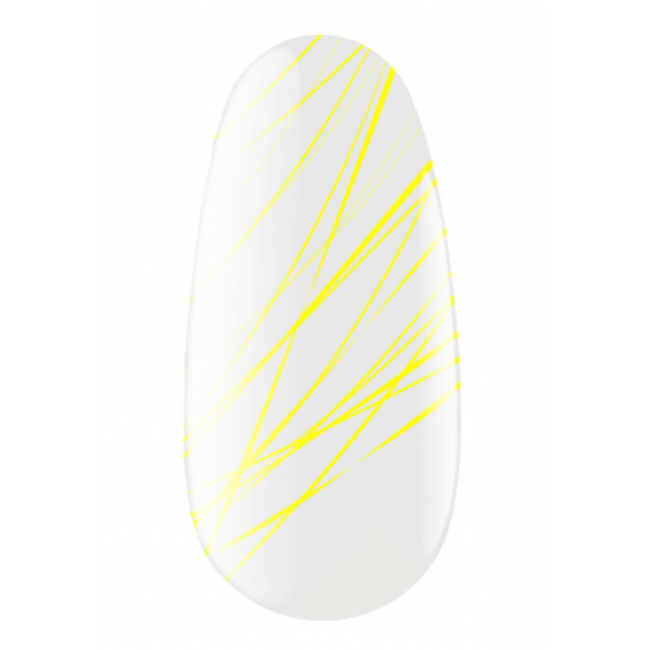 Gel araignée pour ongles Kodi Professional Jaune Néon, 4 ml - Kodi Professional