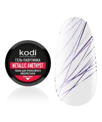 Spider gel for nails Kodi Professional Metallic Amethyst, 4 ml