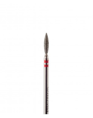 Foret diamanté en forme de flamme, abrasif doux (d = 2,5 mm) P862f025