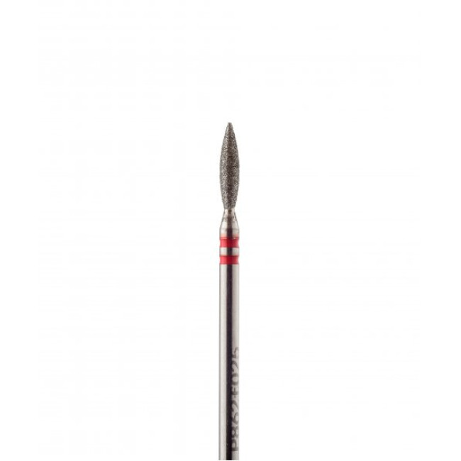 Flame-shaped diamond drill bit, soft abrasive (d = 2.5 mm) P862f025 - Kodi Professional