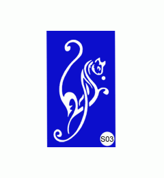 Pochoir pour henné S03