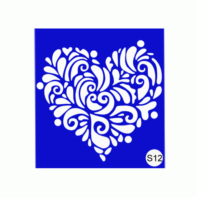 Stencil for Henna S12 - Kodi Professional