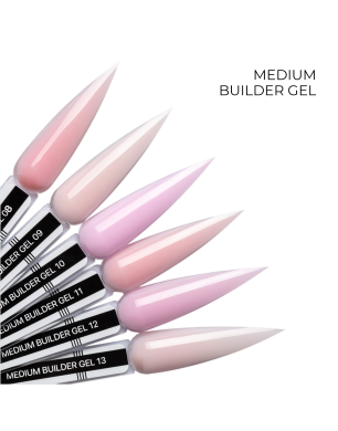 Medium Builder Gel 13, 30 g (shade: Milky Beige)