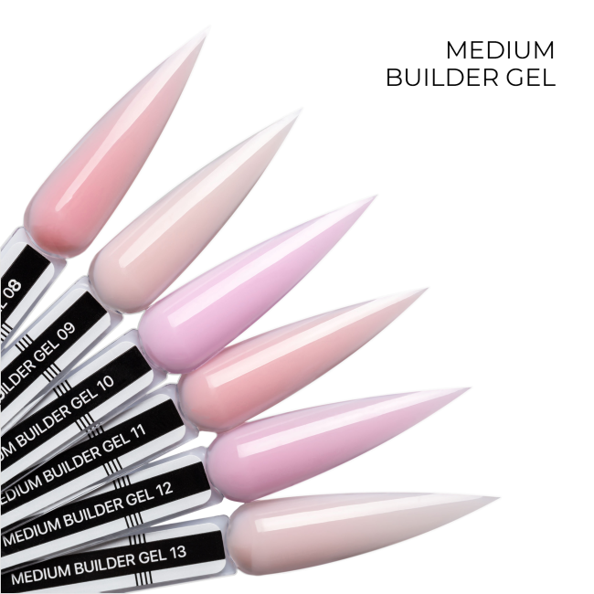 Medium Builder Gel 09, 30 g (shade: Latte) - Kodi Professional