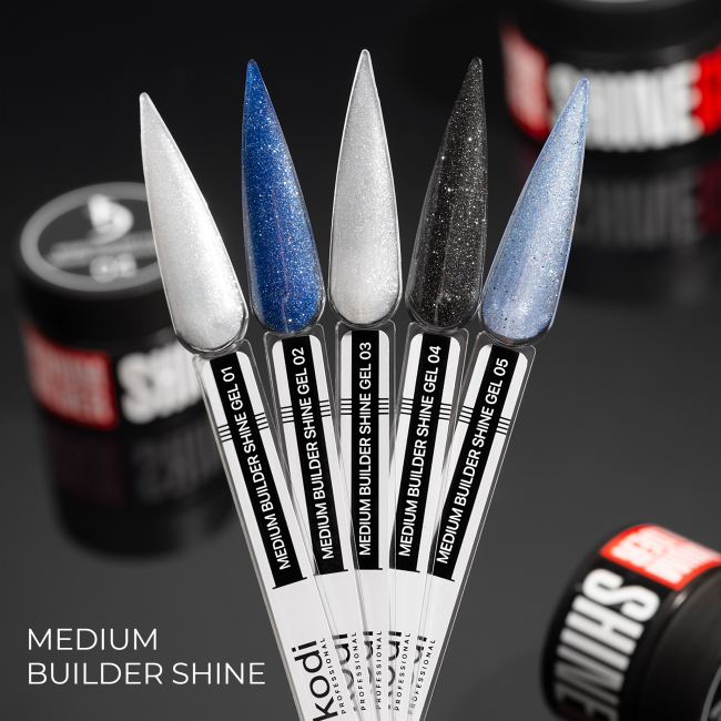 Medium builder shine gel 01, 30 g - Kodi Professional