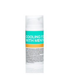 Crème rafraîchissante pour les pieds au menthol, 100 ml