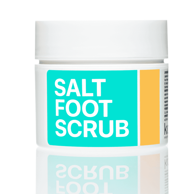 Salt Foot Scrub, 250 g - Kodi Professional
