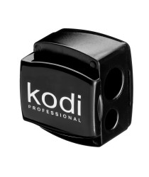 Cosmetic Pencil Sharpener (Black Glossy, With Two Blades)