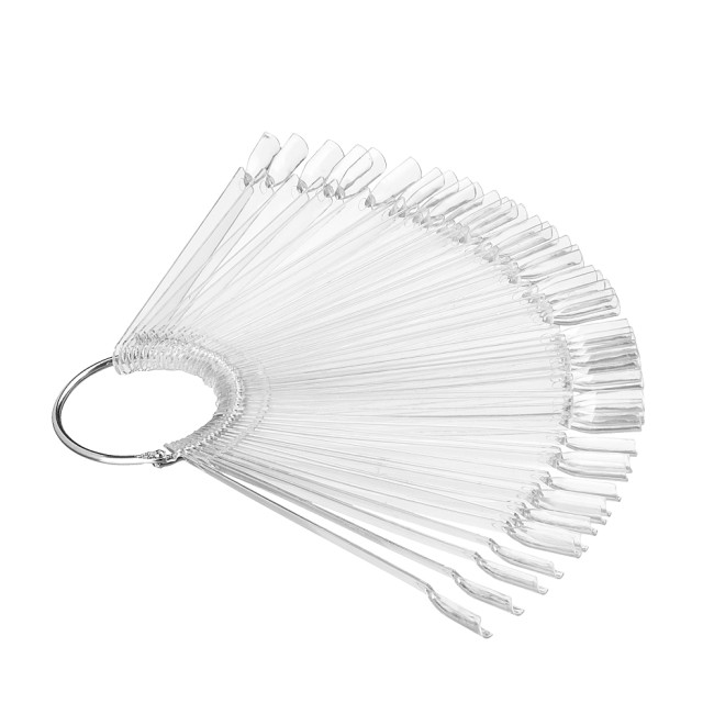 Fan-Shaped Demonstration Palette, 50 tips (transparent) - Kodi Professional