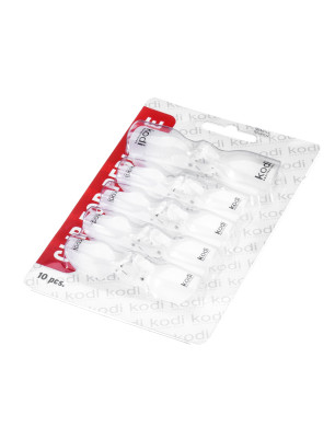 Clips for Gel Polish Removal (for Pedicure), 10pcs