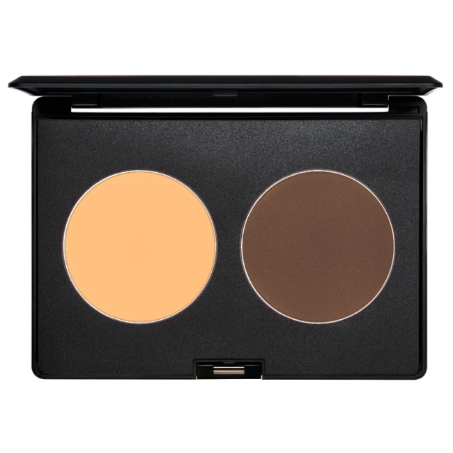 DUAL COMPACT No. 2 (KIT FOR LIGHT AND SHADOW CORRECTION OF THE FACE) - Kodi Professional
