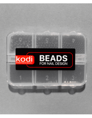 Beads for Nail Design (color: black)