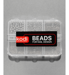 Beads for Nail Design (color: light gray)