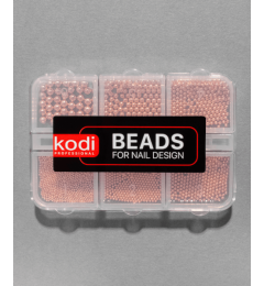 Beads for Nail Design (color: rose gold)