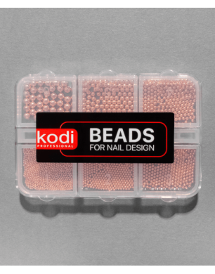Beads for Nail Design (color: rose gold)