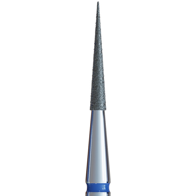 N° 23 V104.165.524.014 (Foret diamanté conique 165, longueur 8,0 mm, D = 1,4 mm, abrasif moyen) - Kodi Professional
