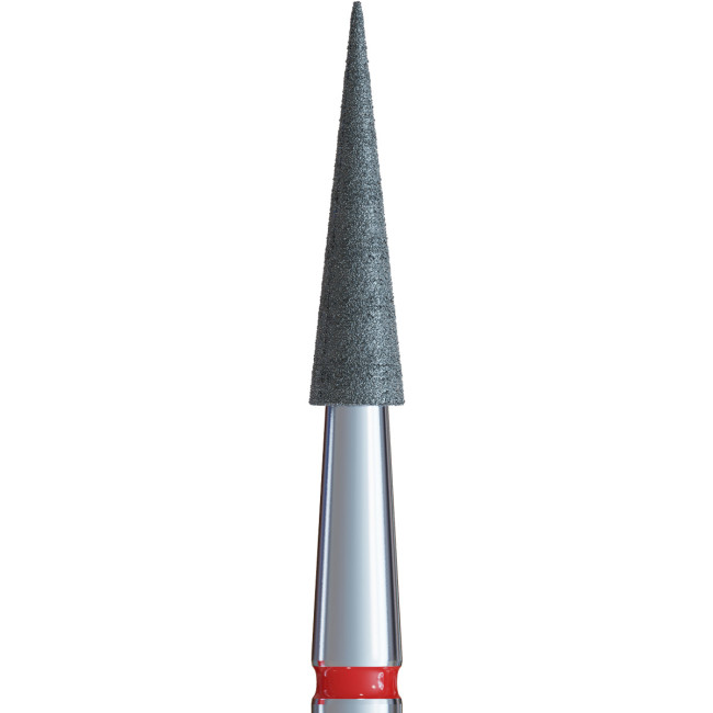 N° 24 V104.166.514.021 (Foret diamanté conique 166, longueur 10,0 mm, D = 2,1 mm, abrasif doux) - Kodi Professional