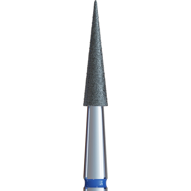 N° 25 V104.166.524.021 (Foret diamanté conique 166, longueur 10,0 mm, D = 2,1 mm, abrasif moyen) - Kodi Professional