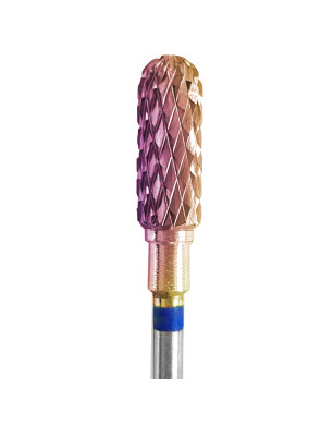 N° 202 KMN-143Y HP.050 (Foret cylindrique en alliage dur 143, d = 5,0 mm, abrasif moyen, pulvérisation caméléon)