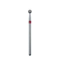 Diamond drill bit, 3.5 mm diameter, shape: ball, soft abrasive, part length 3.5 mm, P801f035