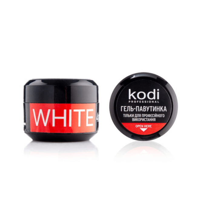 Gel araignée pour ongles Kodi Professional, 4 ml (couleur : blanc) - Kodi Professional