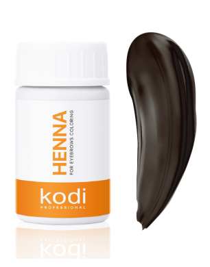 Henna for Eyebrow Tinting, Color: Dark brown), 5g.