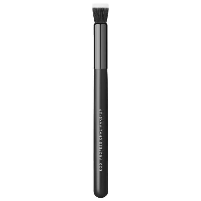 Small Brush Duo Fibre for Creamy Corrective Textures № 48 (Bristle: Nylon) - Kodi Professional