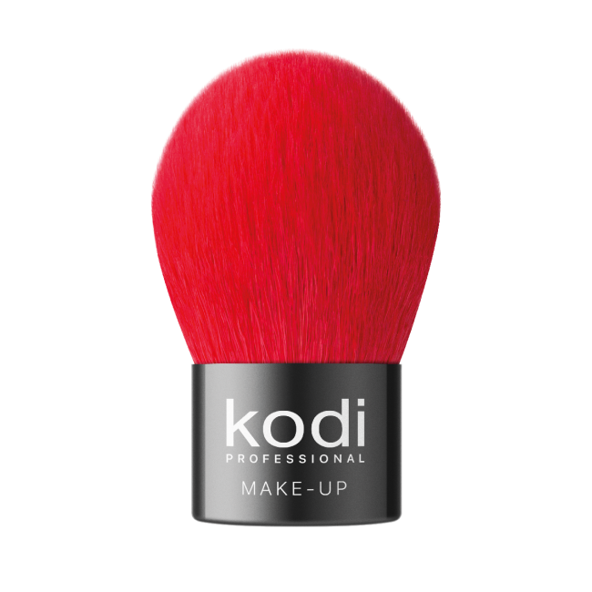 Pinceau Kabuki, couleur : rouge - Kodi Professional