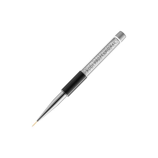 Brush for Painting in a Tube № 00/2 (Handle: Metal, Acrylic, Bristle: Nylon) - Kodi Professional