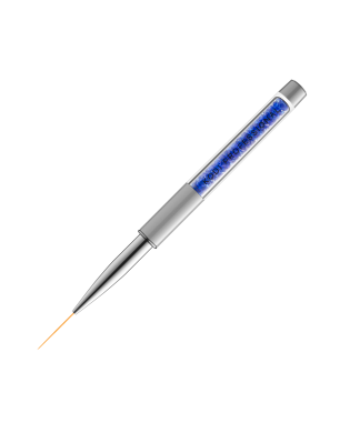 Brush for Painting in a Tube № 00/4 (Handle: Metal, Acrylic, Bristle: Nylon)