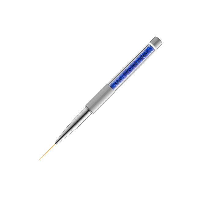 Pinceau pour peinture en tube n° 00/4 (manche : métal, acrylique, poils : nylon) - Kodi Professional