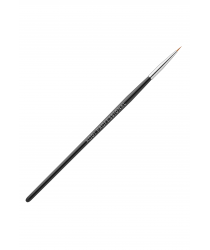 Brush for Painting in a Tube № 1.5 (Handle: Black Wooden, Bristle: Column)