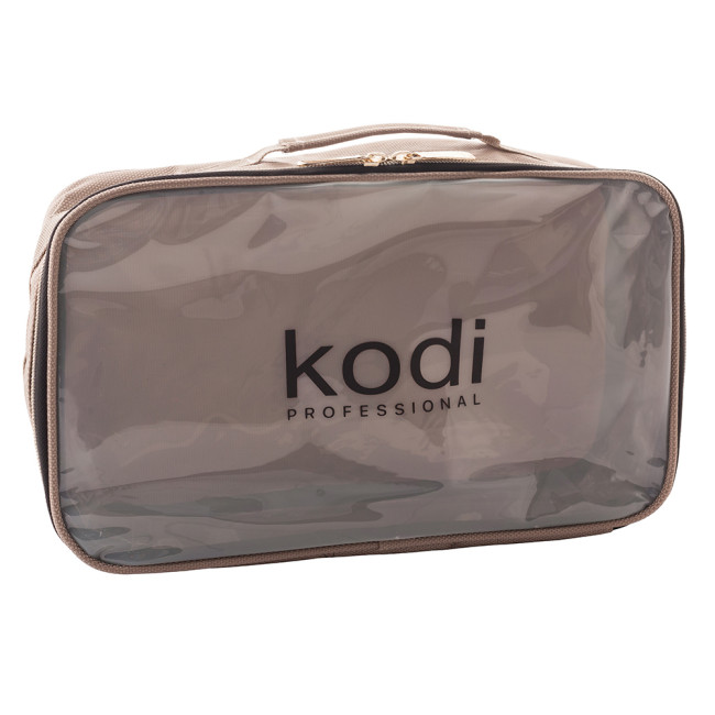Cosmetic Bag Make-Up Kodi № 8 (Nylon; Color: Cappuccino) - Kodi Professional